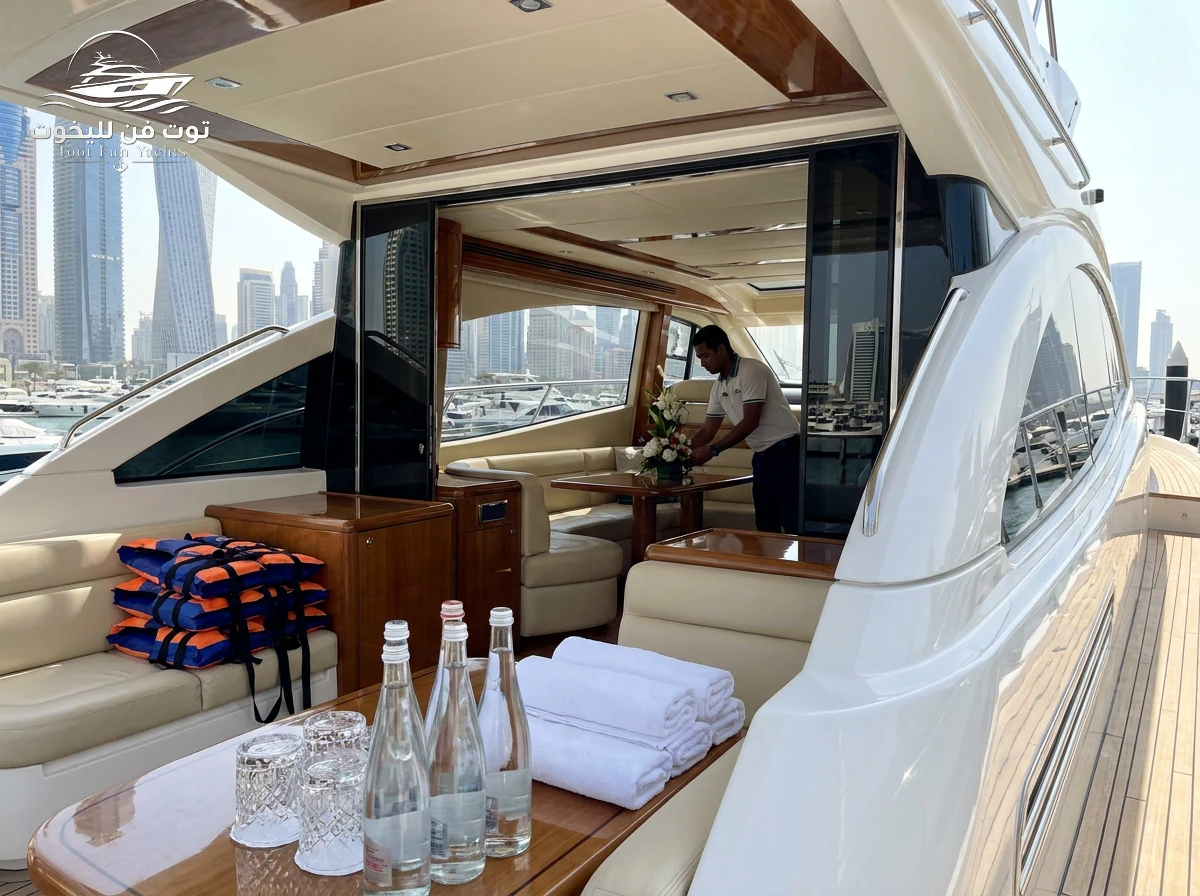 What's included in your yacht trip