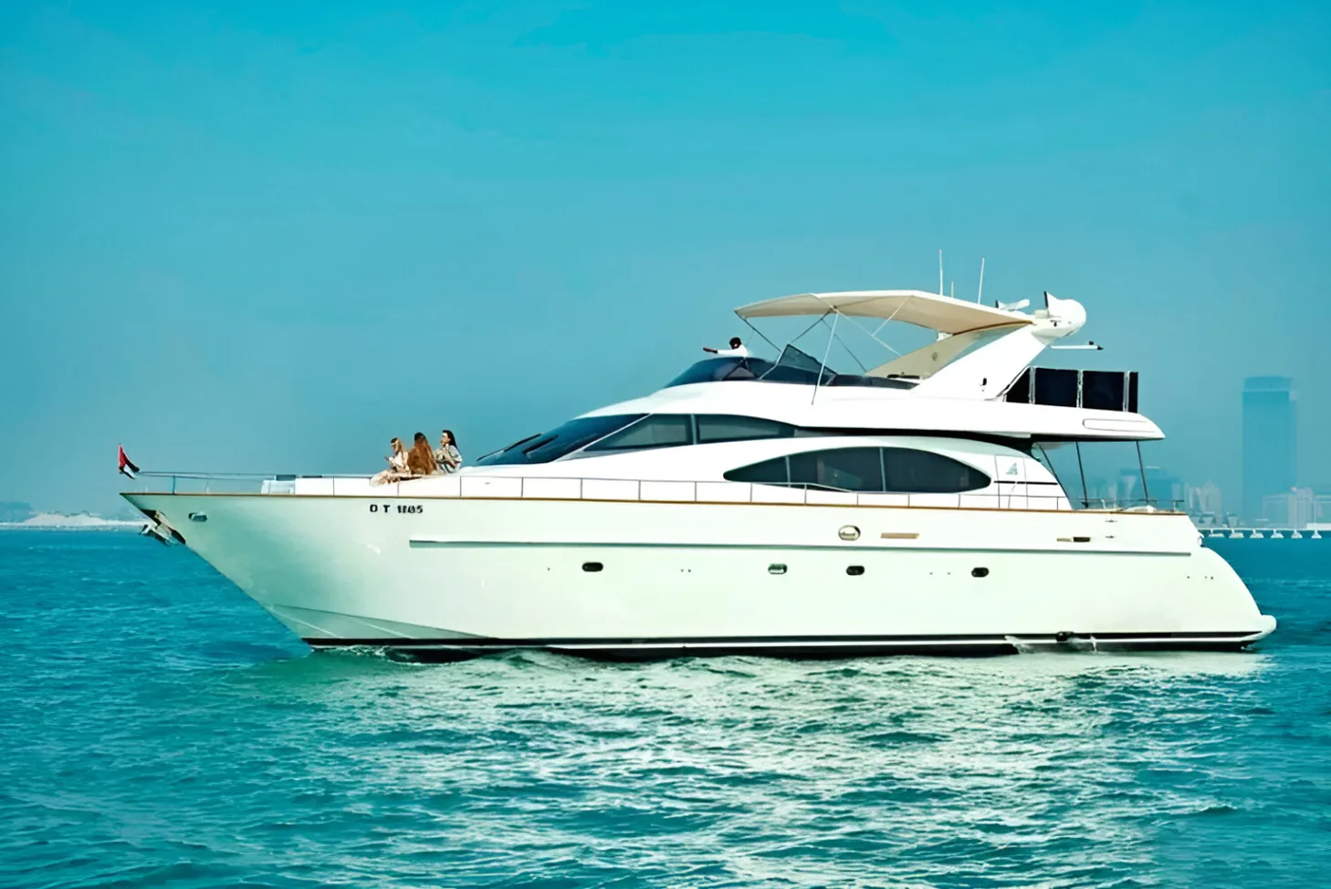 Book Azimut 80 Ft Yacht with Jacuzzi Dubai — Beyond Ordinary