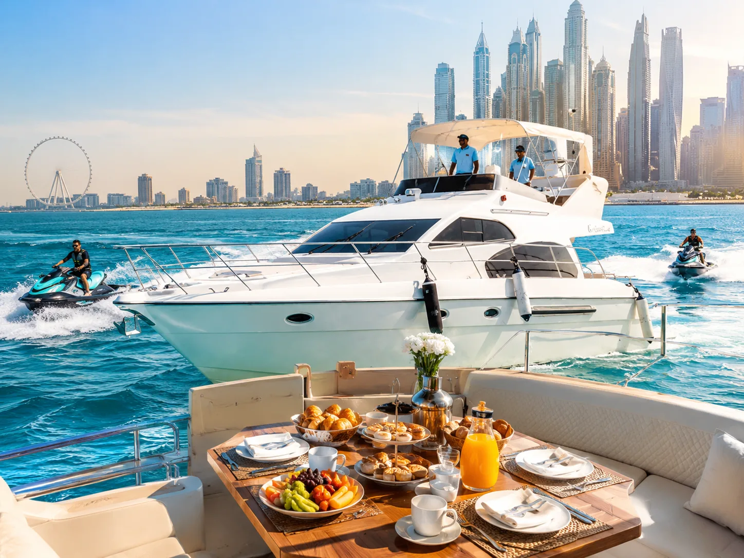 Yacht Breakfast Package Dubai — 2