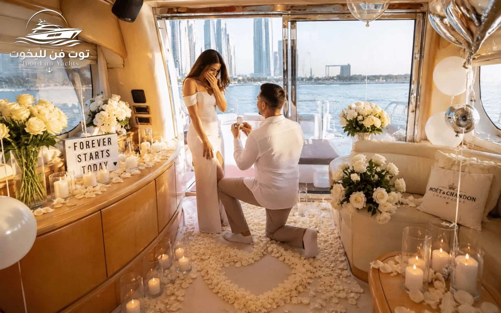 Engagement Yacht Party Dubai