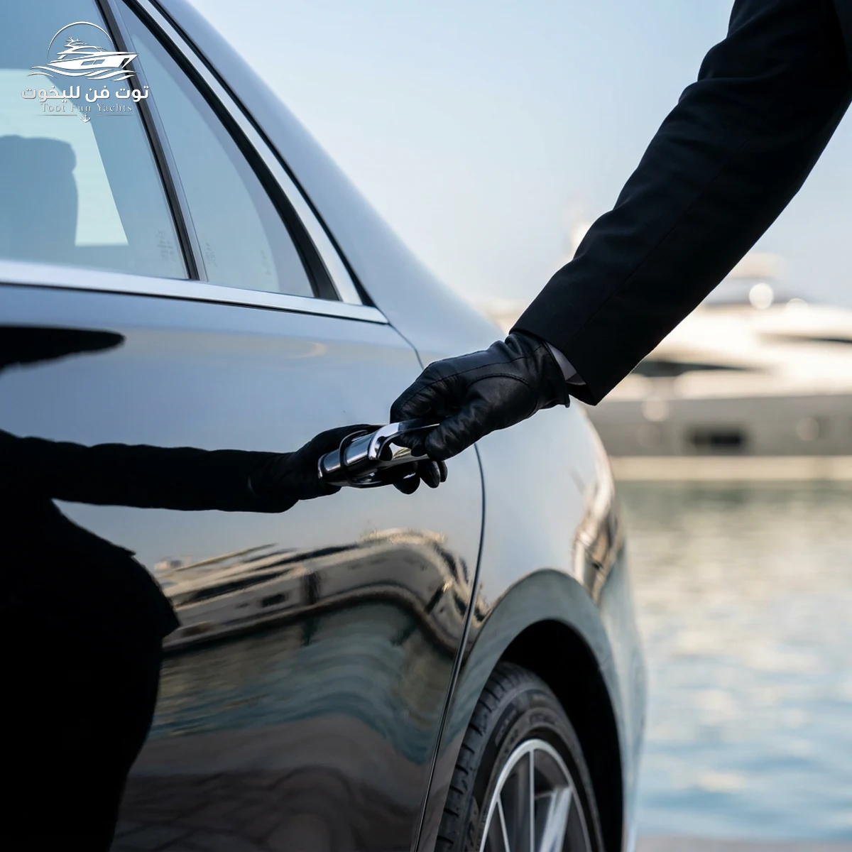 Luxury chauffeur transfer