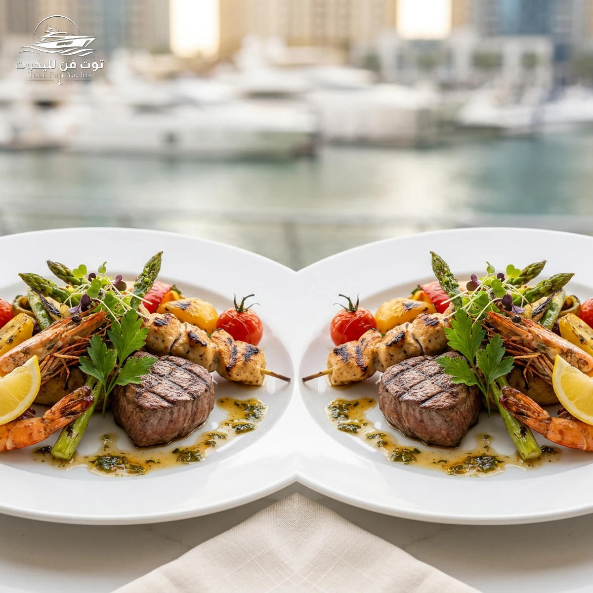 Grill meal for 2