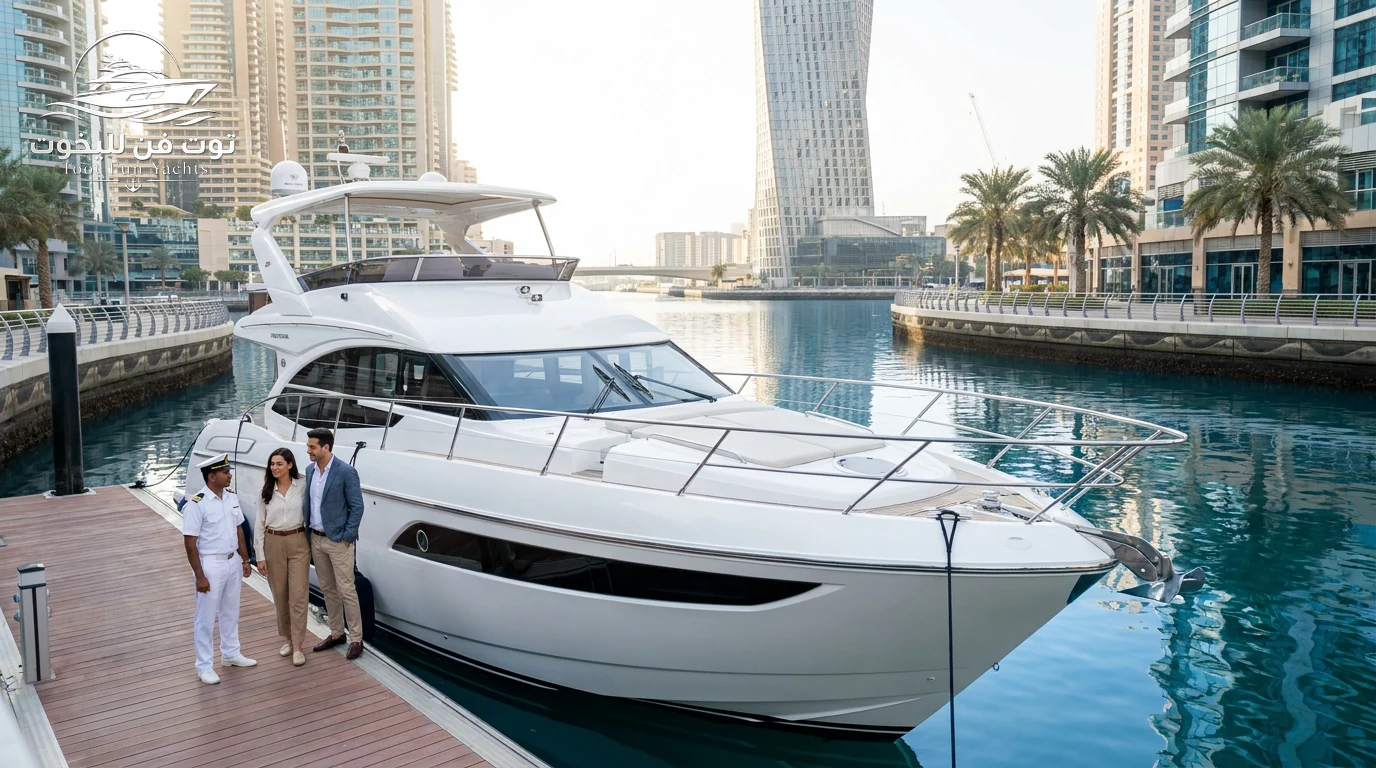 Private fishing boats in Dubai