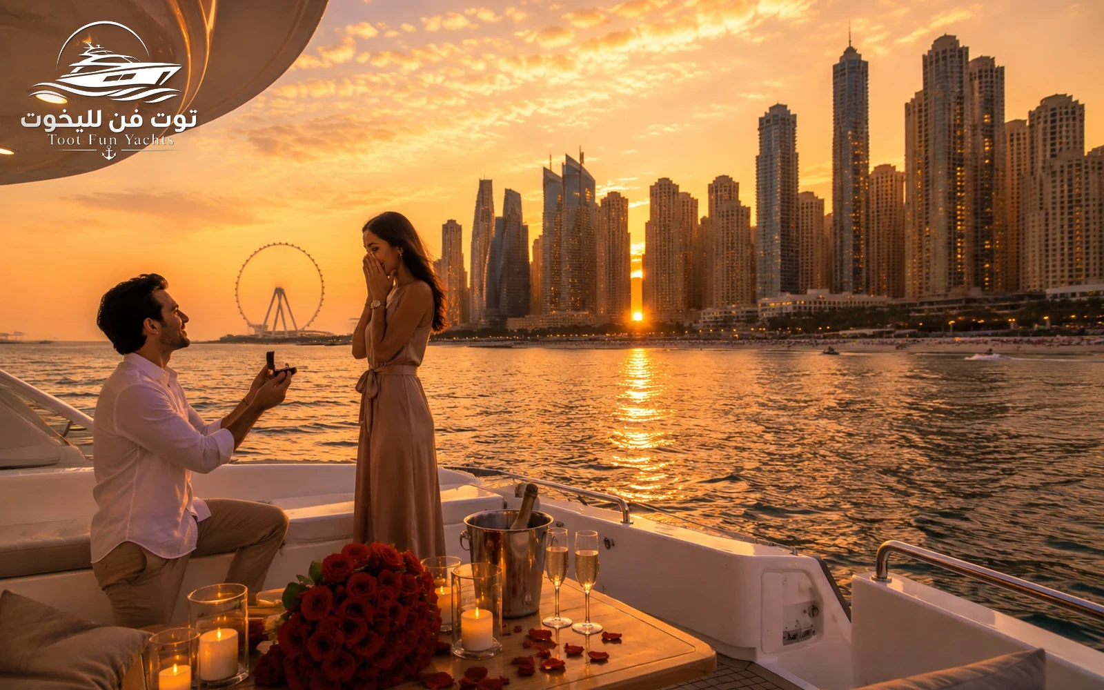 Marriage Proposal Yacht Dubai — 2