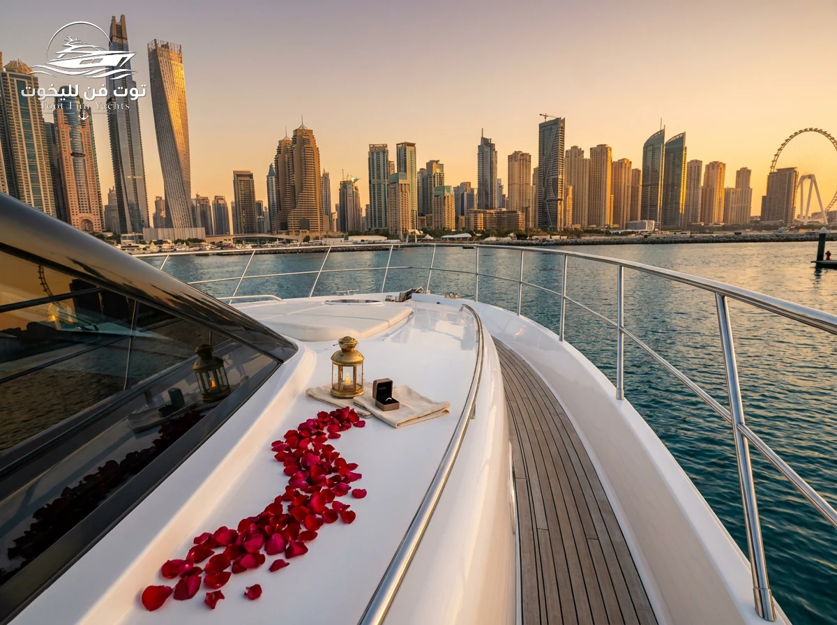 Yacht party planning in Dubai