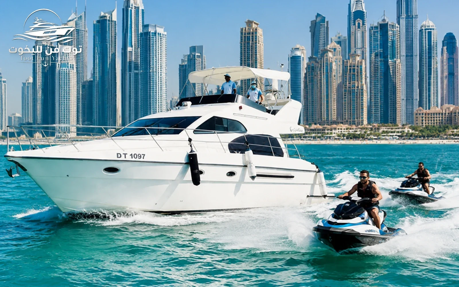 Yacht Rental with Jet Ski Dubai